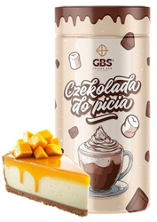 Czekolada do picia GBS [250g], smak: SERNIK Z BRZOSKWINIĄ