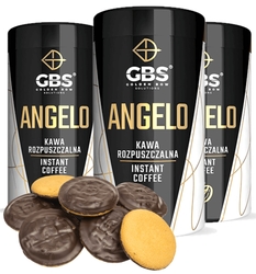Kawa GBS rozpuszczalna 3pack [3x100g], smak: DELICJA POMARAŃCZOWA