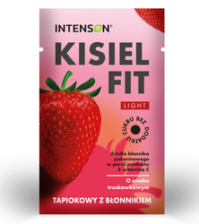 Kisiel fit z tapioki truskawkowy 30g