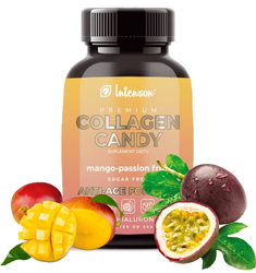 Collagen CANDY o smaku mango-marakuja 60 tabletek