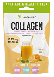 Kolagen o smaku pomarańczowym + kwas hialuronowy - saszetka