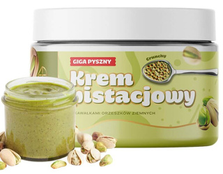 GIGA PYSZNY Krem pistacjowy CRUNCHY z orzechami NOWOŚĆ od GBS