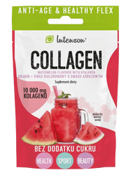 Kolagen o smaku arbuzowym + kwas hialuronowy - saszetka