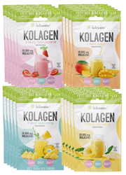 Kolagen smakowy 5x4 smaki 20 szt saszetek