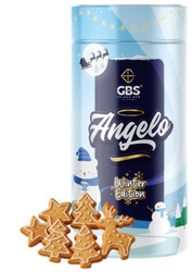 Kawa GBS Angelo EDYCJA ZIMOWA rozpuszczalna 100g, smak: CIASTECZKA ŚW. MIKOŁAJA