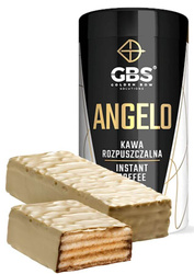 Kawa GBS rozpuszczalna [100g], smak: WAFEL W BIAŁEJ CZEKOLADZIE