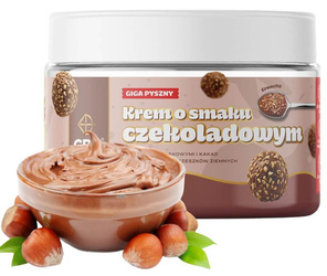GIGA PYSZNY Krem czekoladowy CRUNCHY z orzechami NOWOŚĆ od GBS