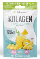 Kolagen o smaku ananasowym + kwas hialuronowy - saszetka