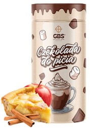 Czekolada do picia GBS [250g], smak: SZARLOTKA Z CYNAMONEM