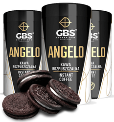 Kawa GBS rozpuszczalna 3pack [3x100g], smak: CIASTKO CZEKOLADOWE Z KREMEM