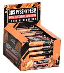 20x Baton GBS Pyszny Fest karmelowo-orzechowy