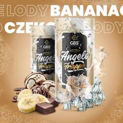 Kawa GBS Angelo FRAPPE rozpuszczalna 150g, smak: LODY BANANOWO-CZEKOLADOWE