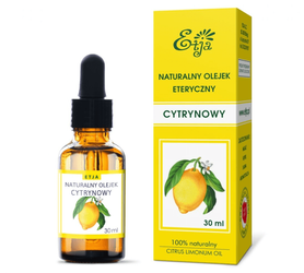 Naturalny olejek eteryczny: CYTRYNOWY 30ml